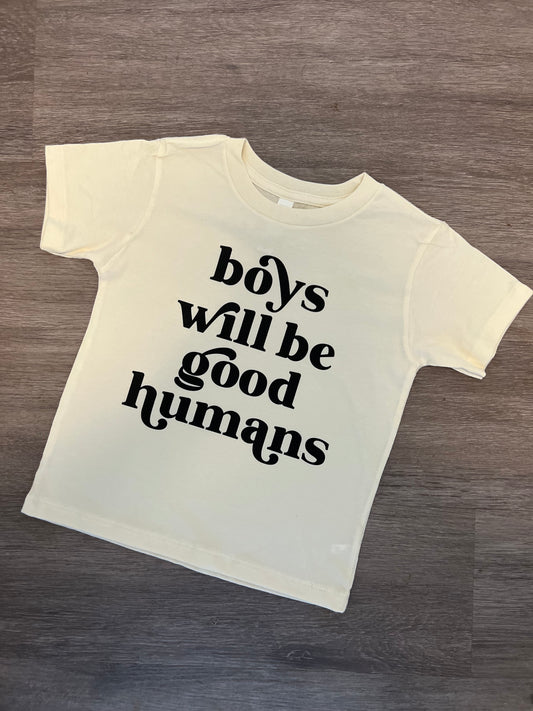 Boys Will Be Good Humans